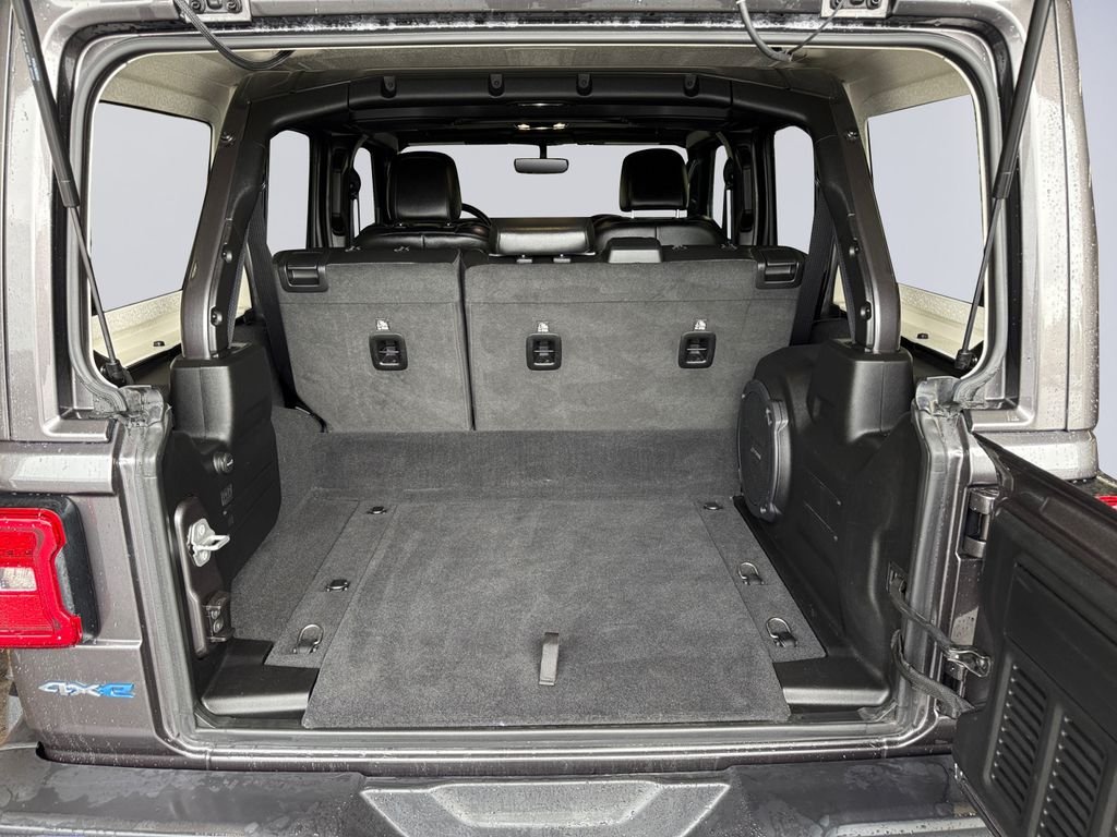 Used 2021 Gray Jeep Unlimited Sahara 4xe image 21
