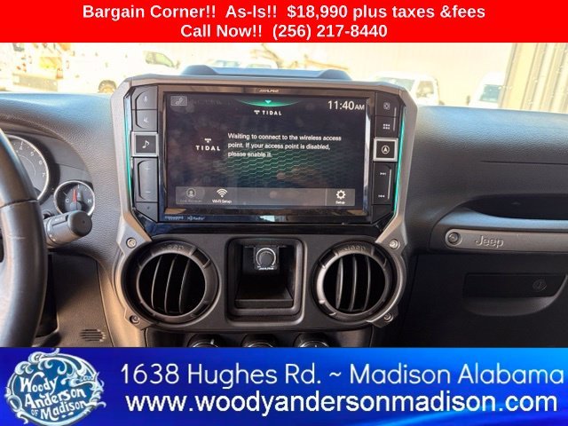 Used 2016 Black Clearcoat Jeep Unlimited Sport image 11