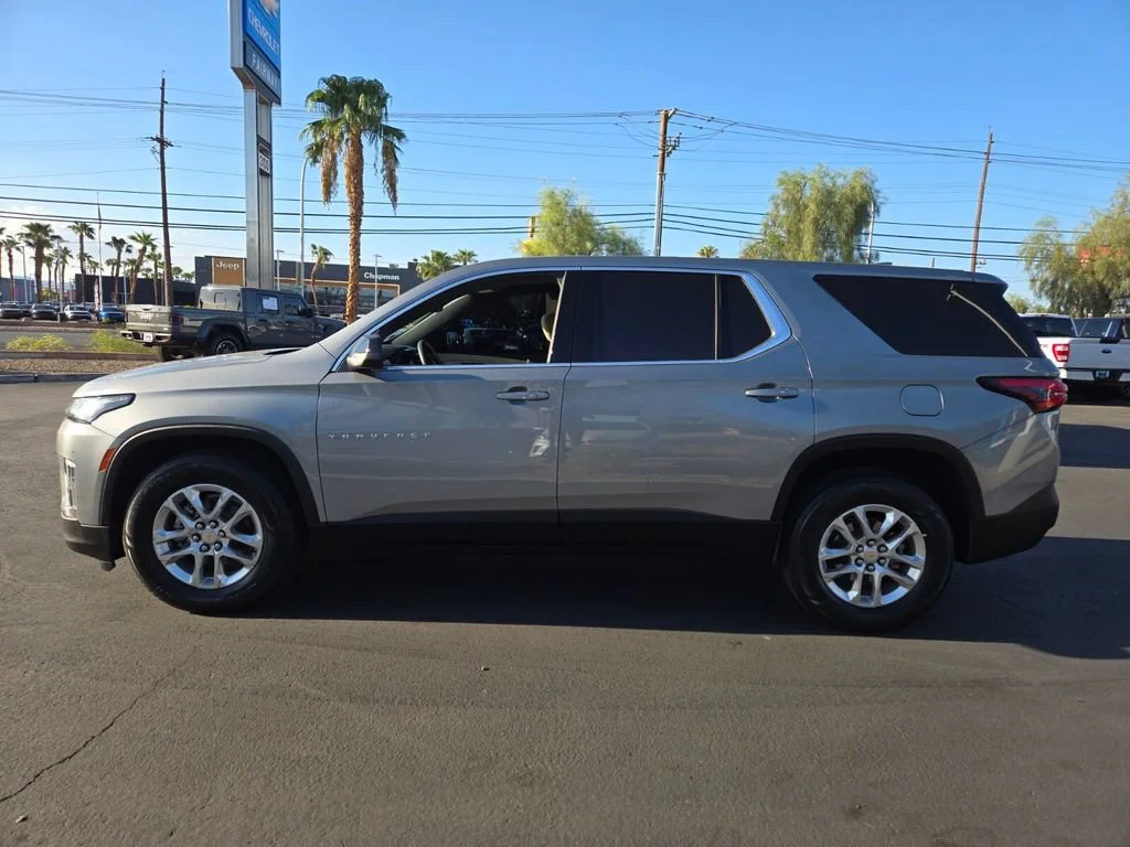 Used 2023 STERLING GRAY METALLIC Chevrolet LS image 3