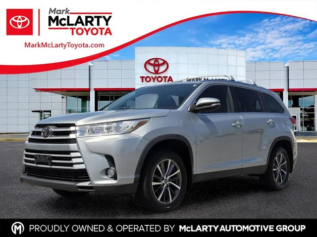 2019 TOYOTA HIGHLANDER XLE V6 AWD