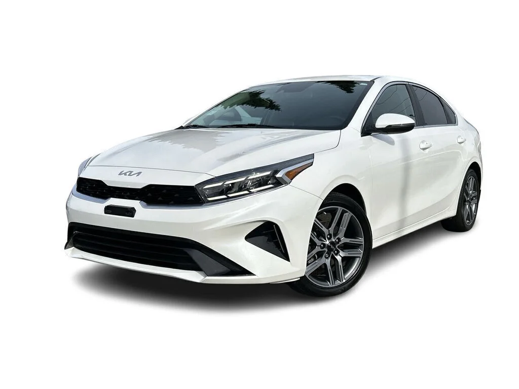Used 2024 Snow White Pearl Kia EX+ IVT Dilawri Certified   Low Mileage  Local BC image 1