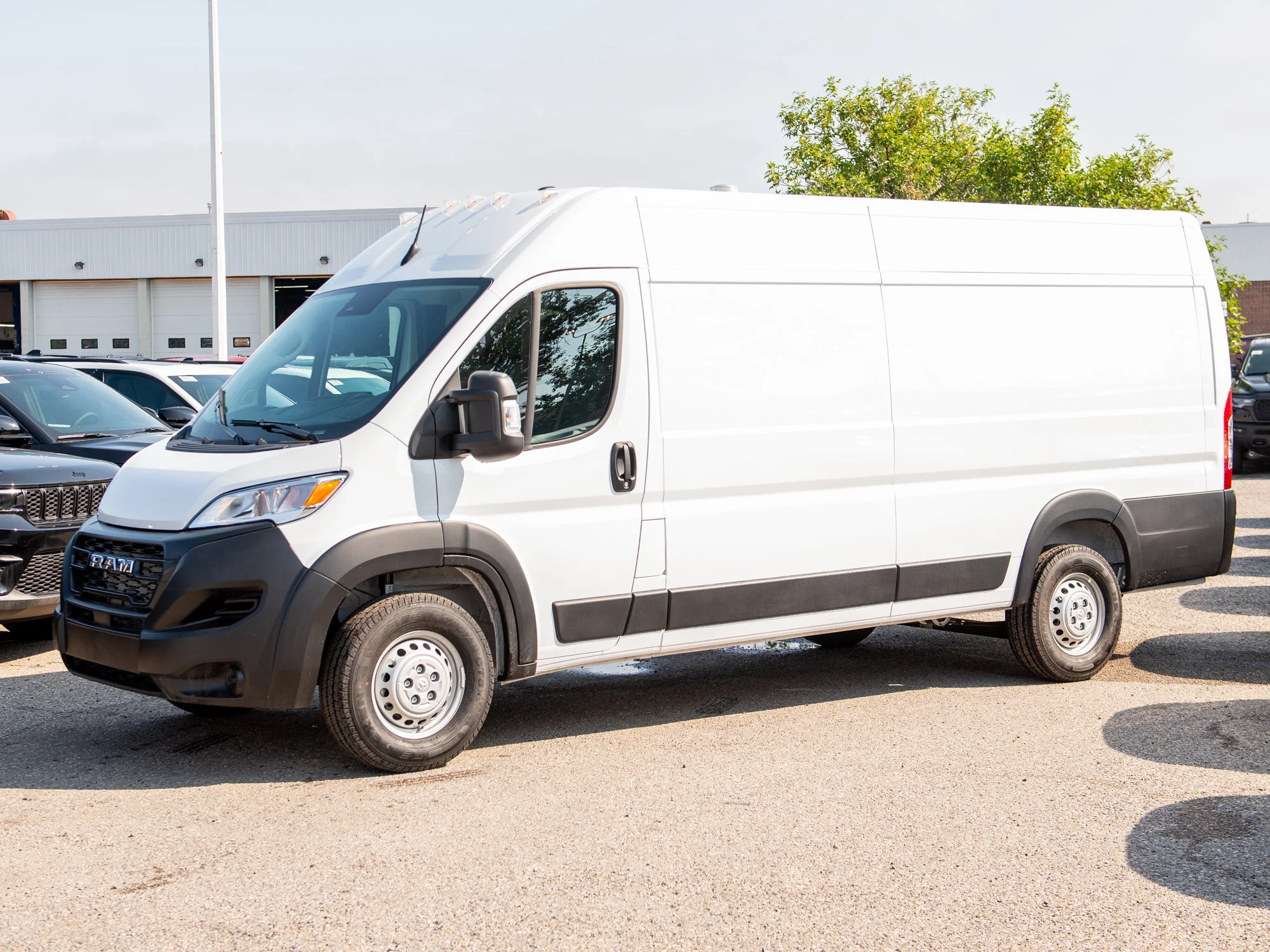 New 2026 White RAM Tradesman 3500* High Roof image 2
