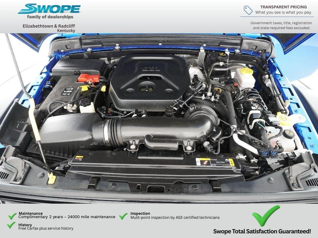 Used 2025 Hydro Blue Pearlcoat Jeep Willys image 26