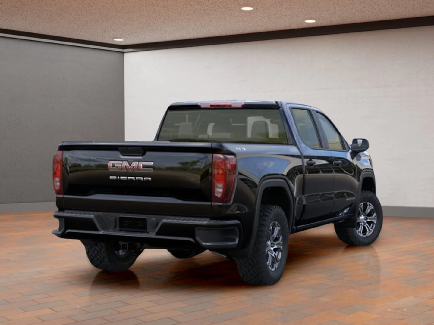New 2026 Black GMC Crew Cab Short Box 4-Wheel Drive Pro image 4