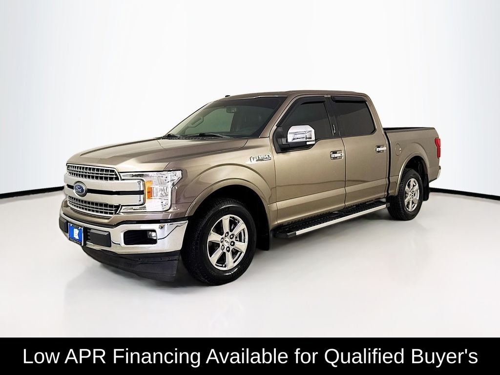 Used 2018 Stone Gray Ford Lariat image 3