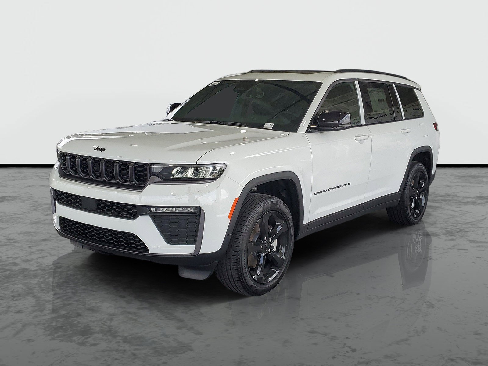 New 2026 Bright White Clear-Coat Exterior Paint Jeep Limited image 3