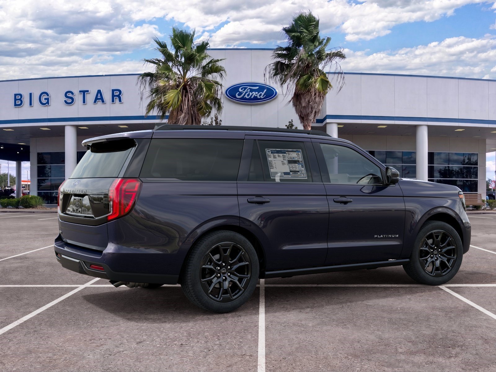 New 2027 Blue Ember Metallic Ford Platinum image 6