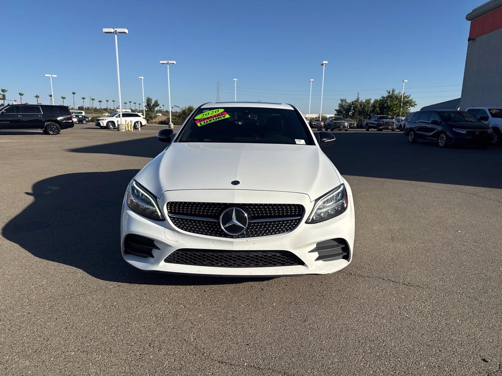 Used 2020 Mercedes-Benz C-Class Sedan C300 with VIN 55SWF8DB8LU329374 for sale in Madera, CA