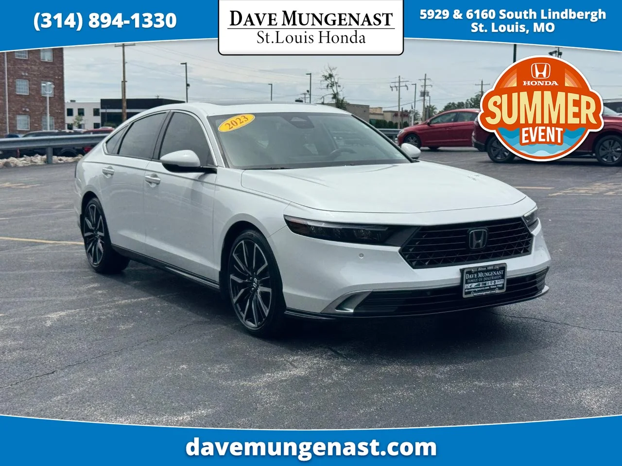 Used 2023 Platinum White Pearl Honda Touring image 1