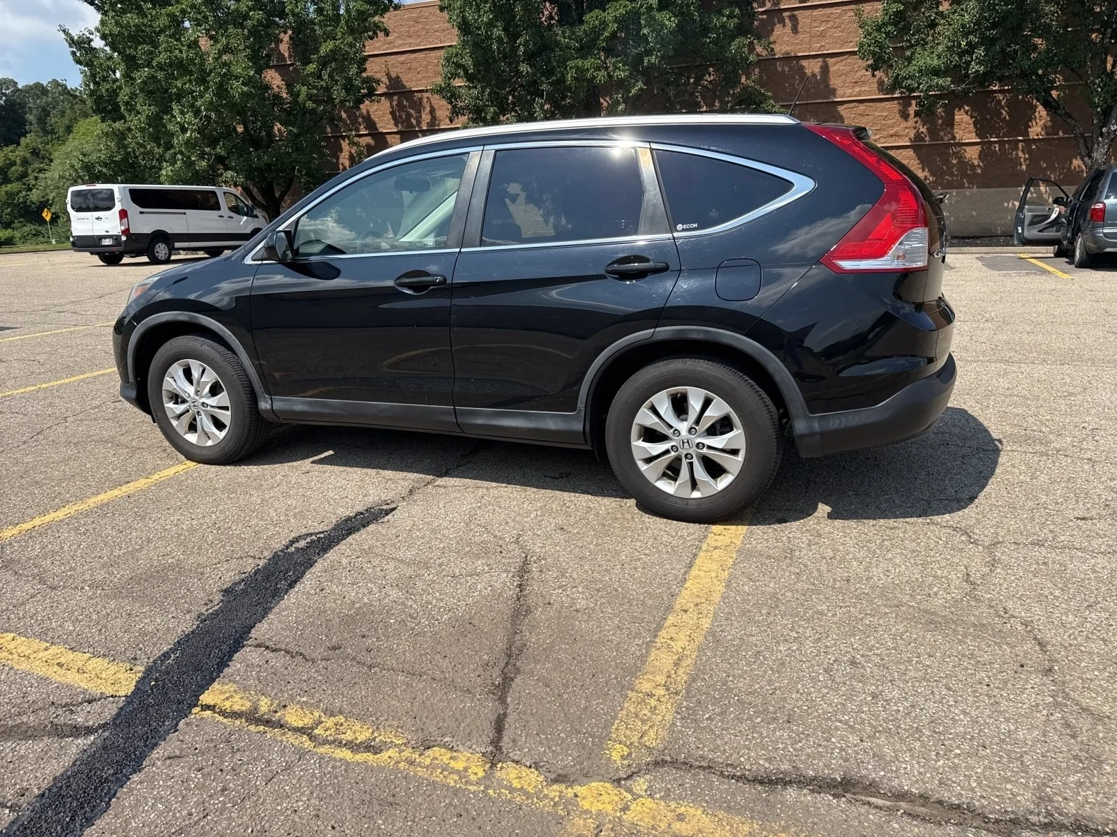 Used 2012 Crystal Black Pearl Honda EX-L image 28
