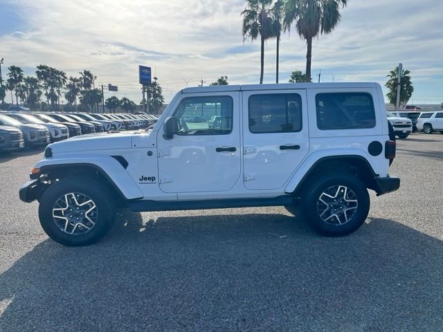 Used 2025 White Jeep Sahara image 4