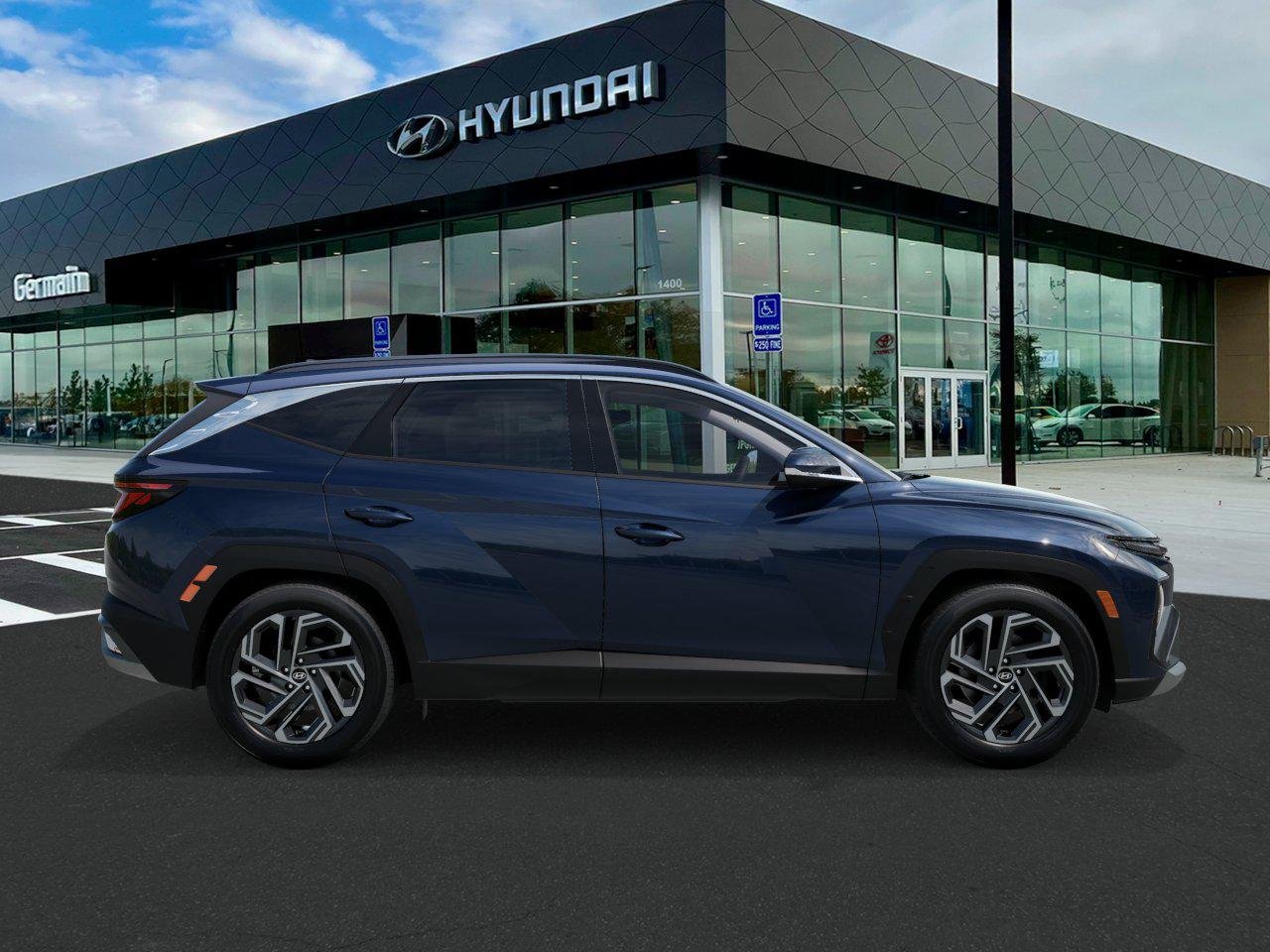 New 2026 Atlantis Blue Hyundai SEL Plus AWD image 7