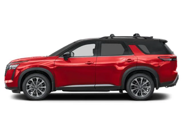 New 2026 Scarlet Ember Tintcoat / Super Black Two-tone Nissan Platinum image 3