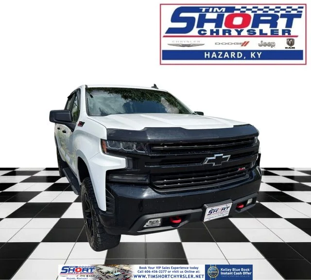 Used 2021 White Chevrolet LT Trail Boss image 1