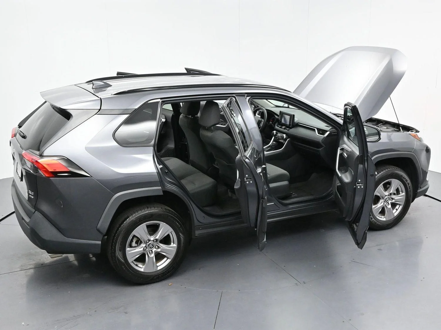 Used 2022 Magnetic Gray Metallic Toyota XLE image 37