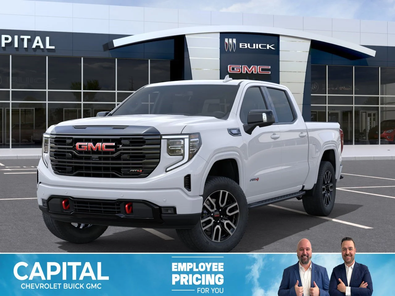New 2026 Summit White GMC AT4 image 1