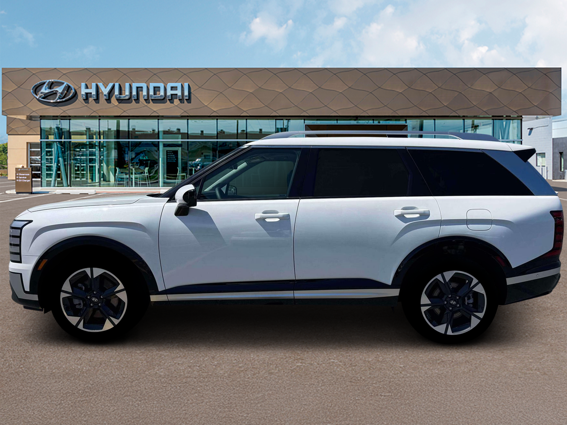 New 2026 Creamy White Pearl Hyundai Limited image 3