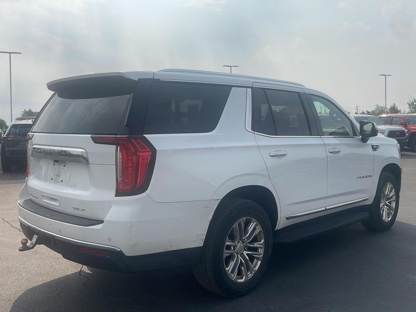 Used 2021 Summit White GMC SLT image 10