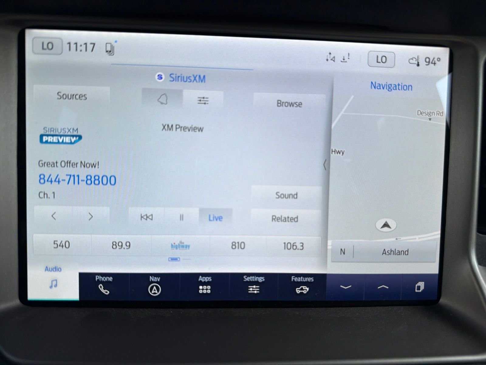Used 2022 Blue Ford Outer Banks image 17