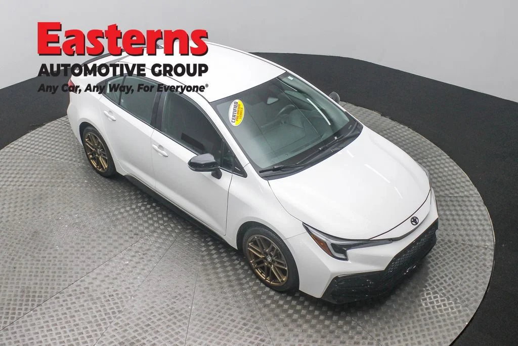 Used 2024 White Toyota SE Nightshade image 3