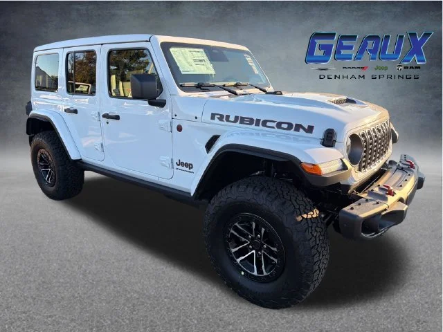 New 2027 Bright White Clear-Coat Paint Jeep Rubicon X image 1