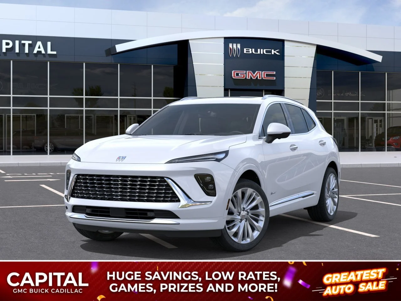 New 2026 Iridescent White Tricoat Buick Avenir AWD image 1