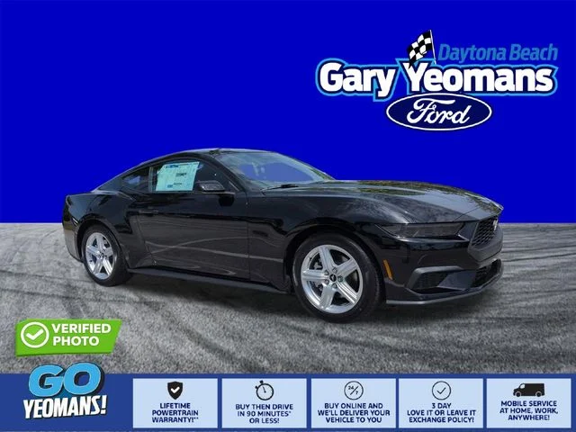 New 2026 Shadow Black Ford EcoBoost® Fastback image 1
