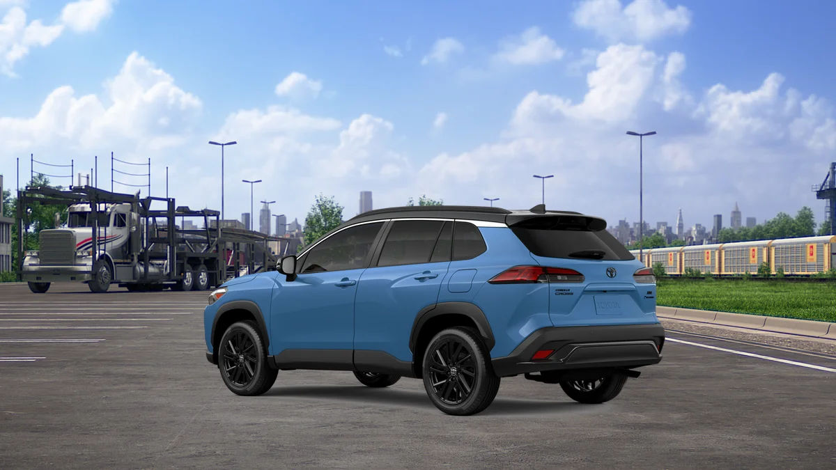 New 2026 Cavalry Blue Toyota Hybrid XSE image 6