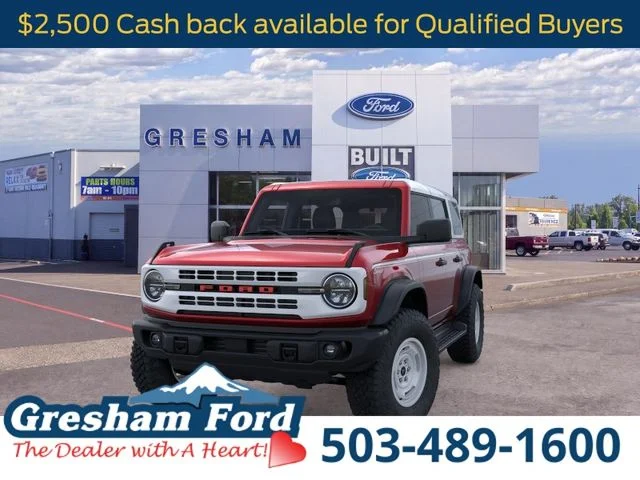 New 2026 Ruby Red Metallic Tinted Clearcoat Ford Heritage Edition image 2