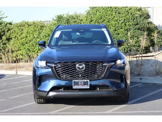 New 2026 Deep Crystal Blue Mica Mazda 3.3 Turbo Premium Sport AWD image 3
