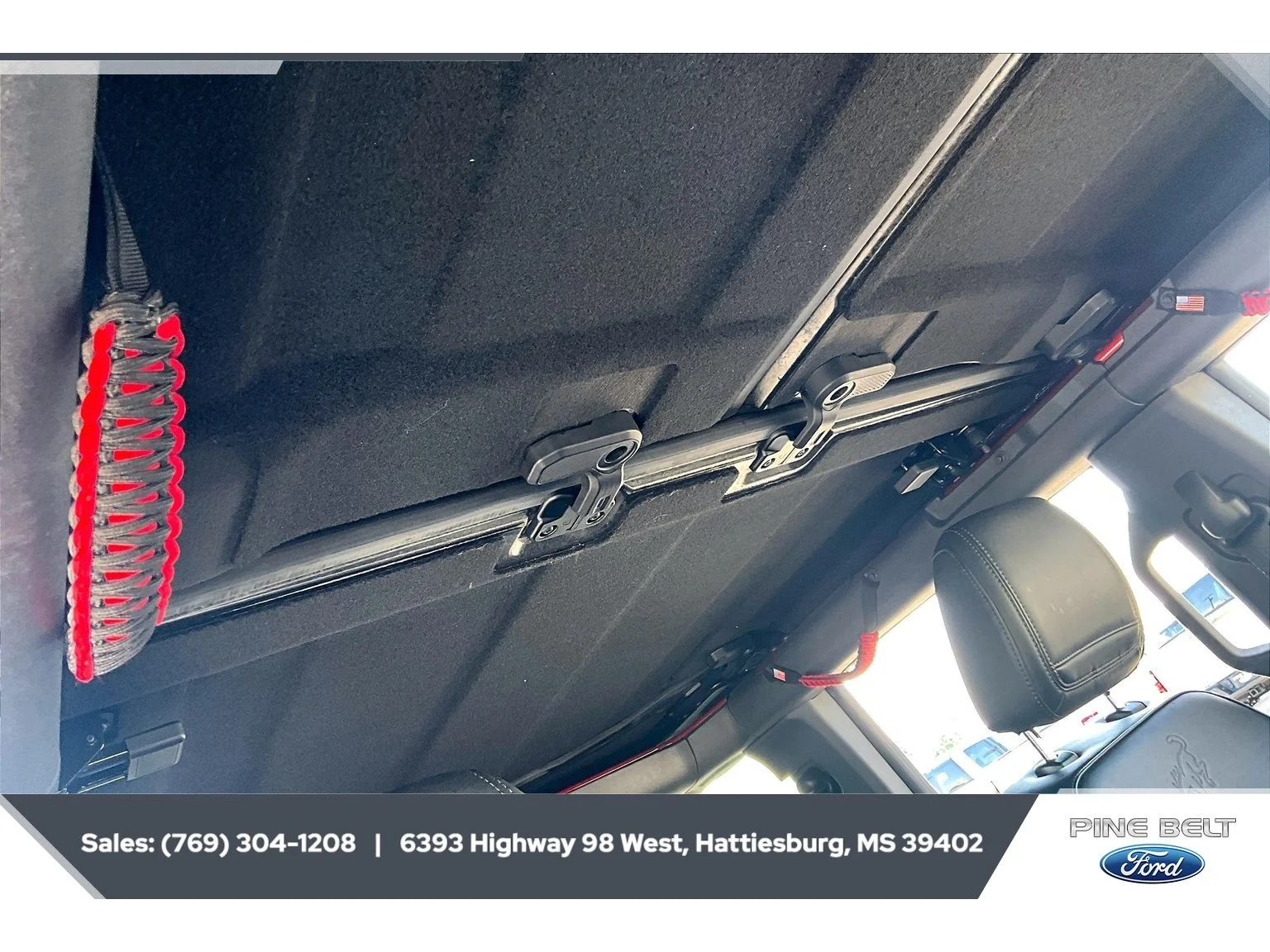 Used 2024 Hot Pepper Red Metallic Tinted Clearcoat Ford Big Bend image 16