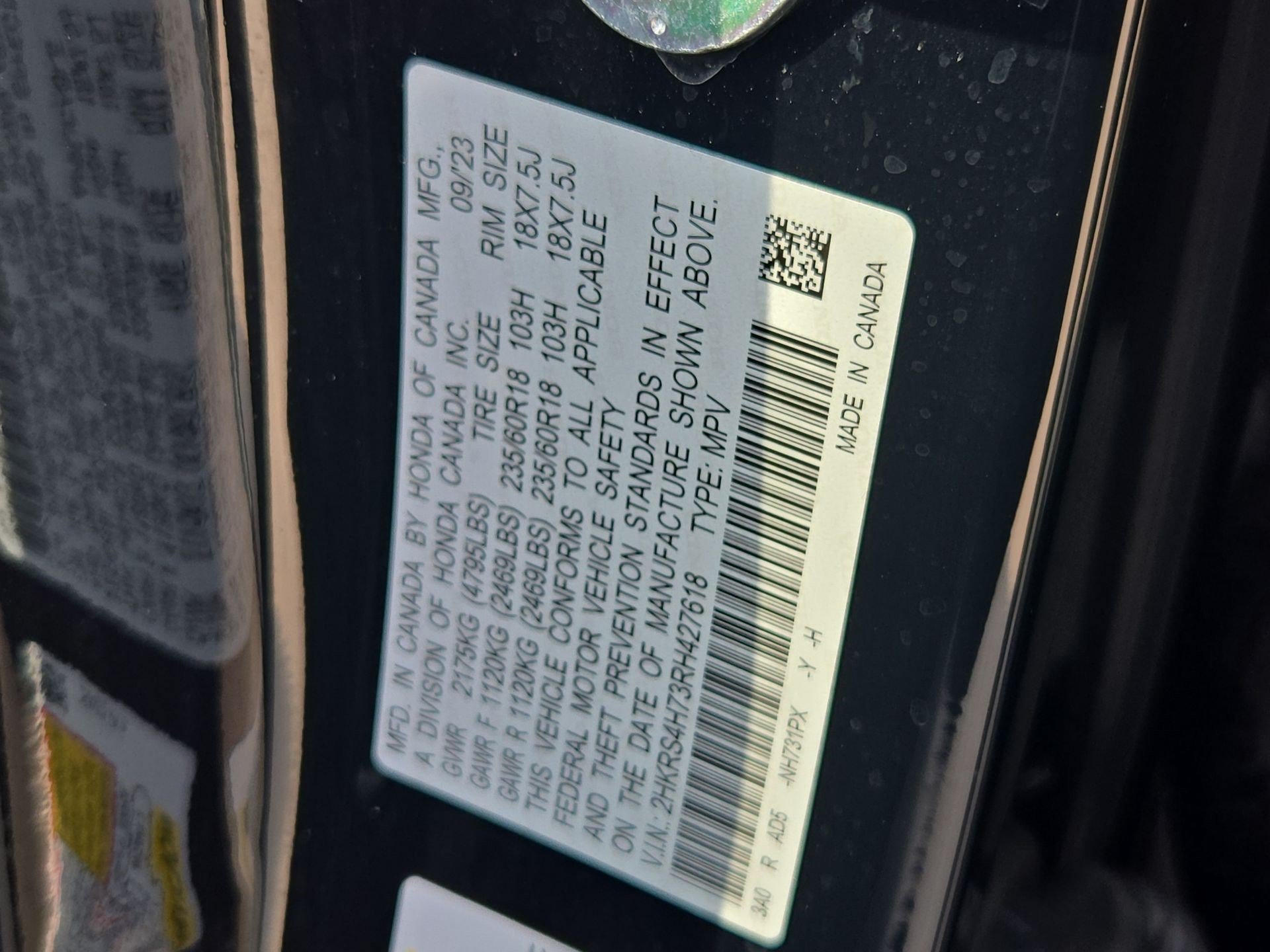 Used 2024 Black Honda EX-L image 33