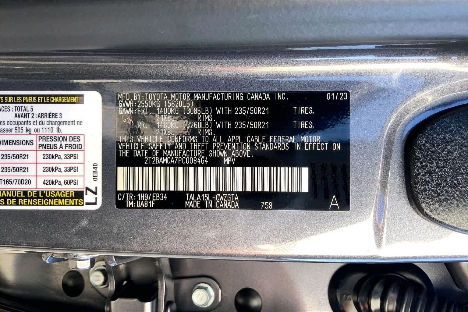 Used 2023 Nebula Gray Pearl Lexus F SPORT Handling image 36