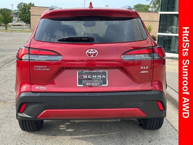 Certified Used 2024 Barcelona Red Metallic Toyota XLE image 6