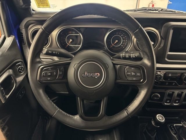 Used 2020 Ocean Blue Metallic Clearcoat Jeep Sport S image 14
