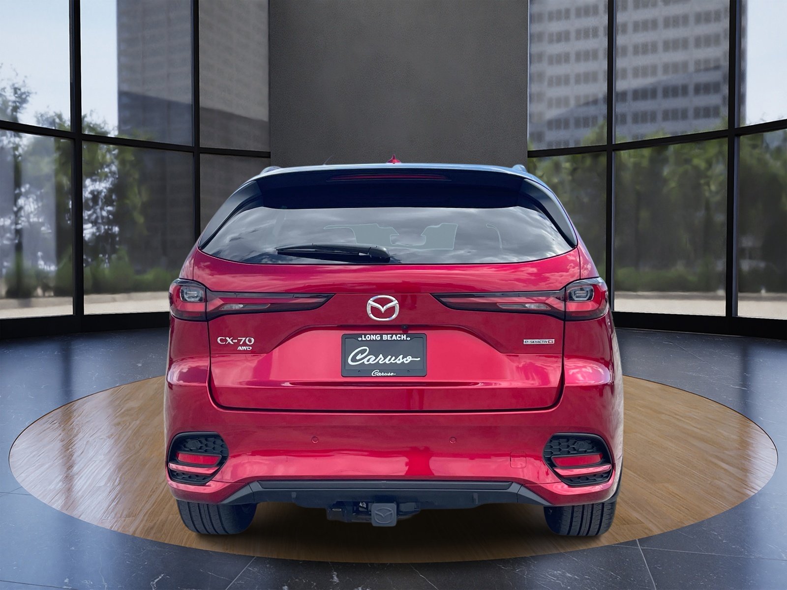 Certified Used 2025 Red Mazda 3.3 Turbo S Premium Plus image 4