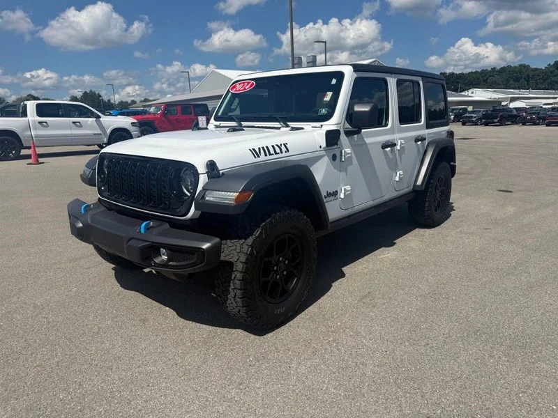 Used 2024 White Jeep Willys 4xe image 3