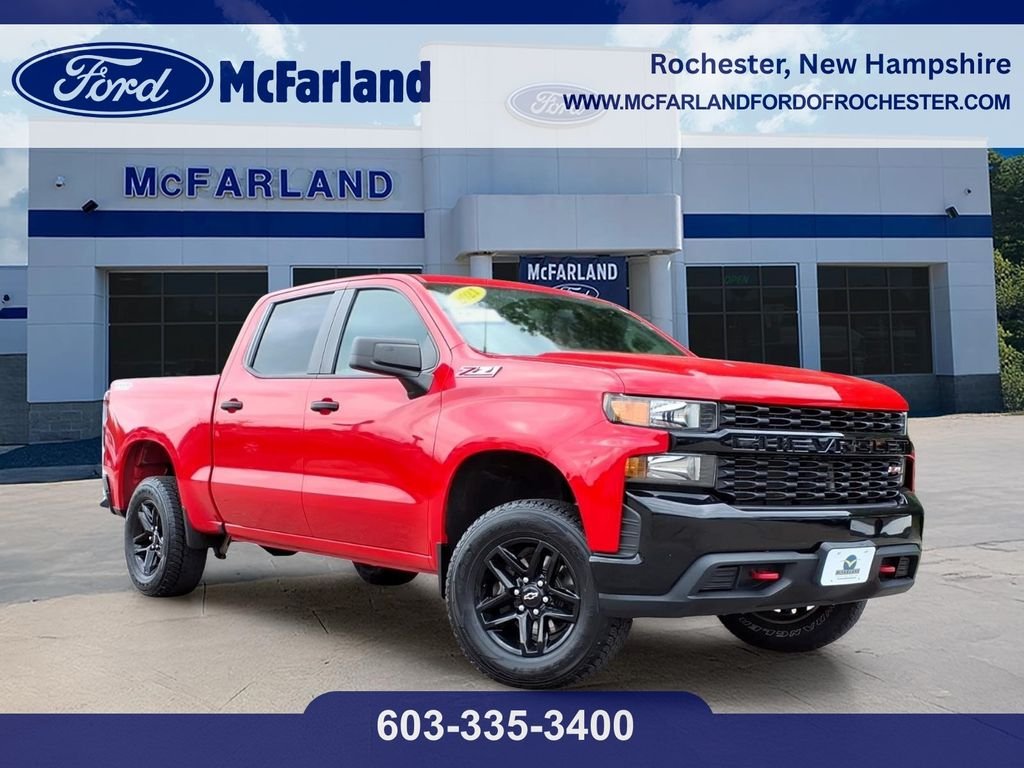 Certified Used 2021 Red Chevrolet Custom Trail Boss image 1
