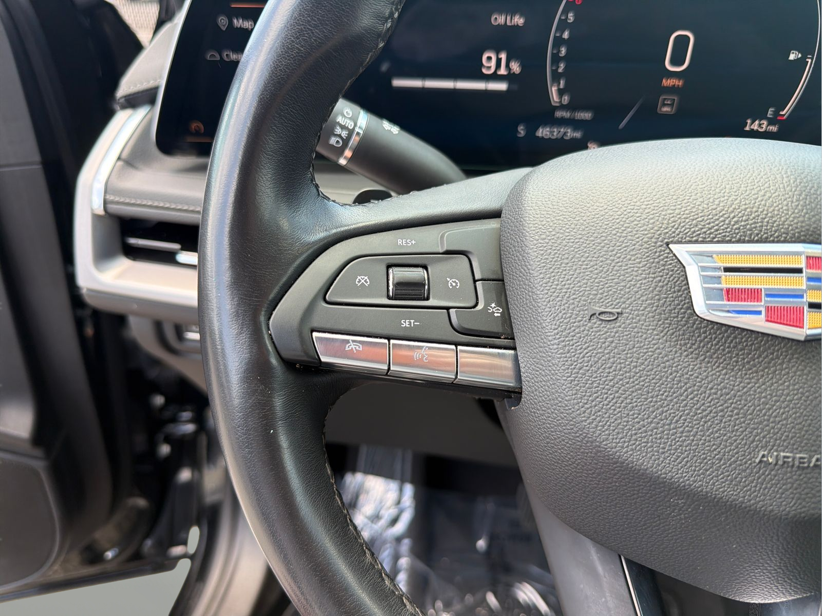 Used 2024 Black Cadillac Premium Luxury image 13