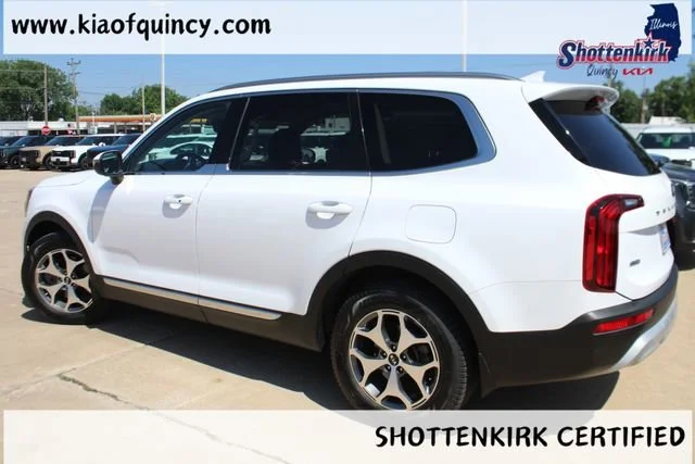 Used 2021 White Kia EX image 3