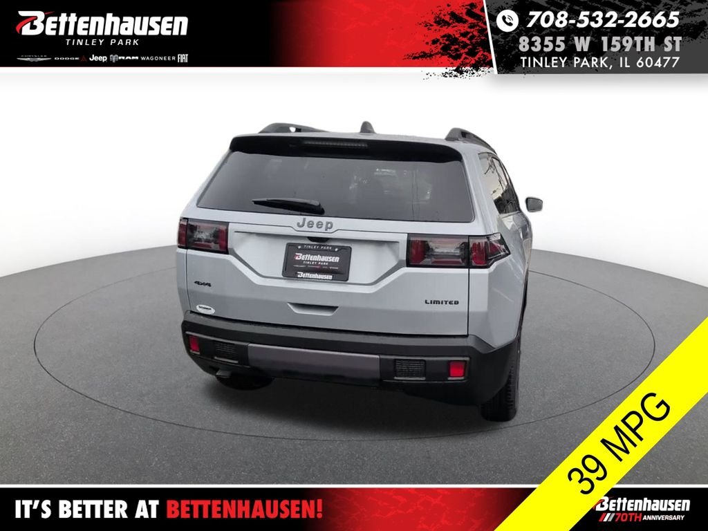 New 2026 Silver Zynith Clear-Coat Exterior Paint Jeep Limited image 5