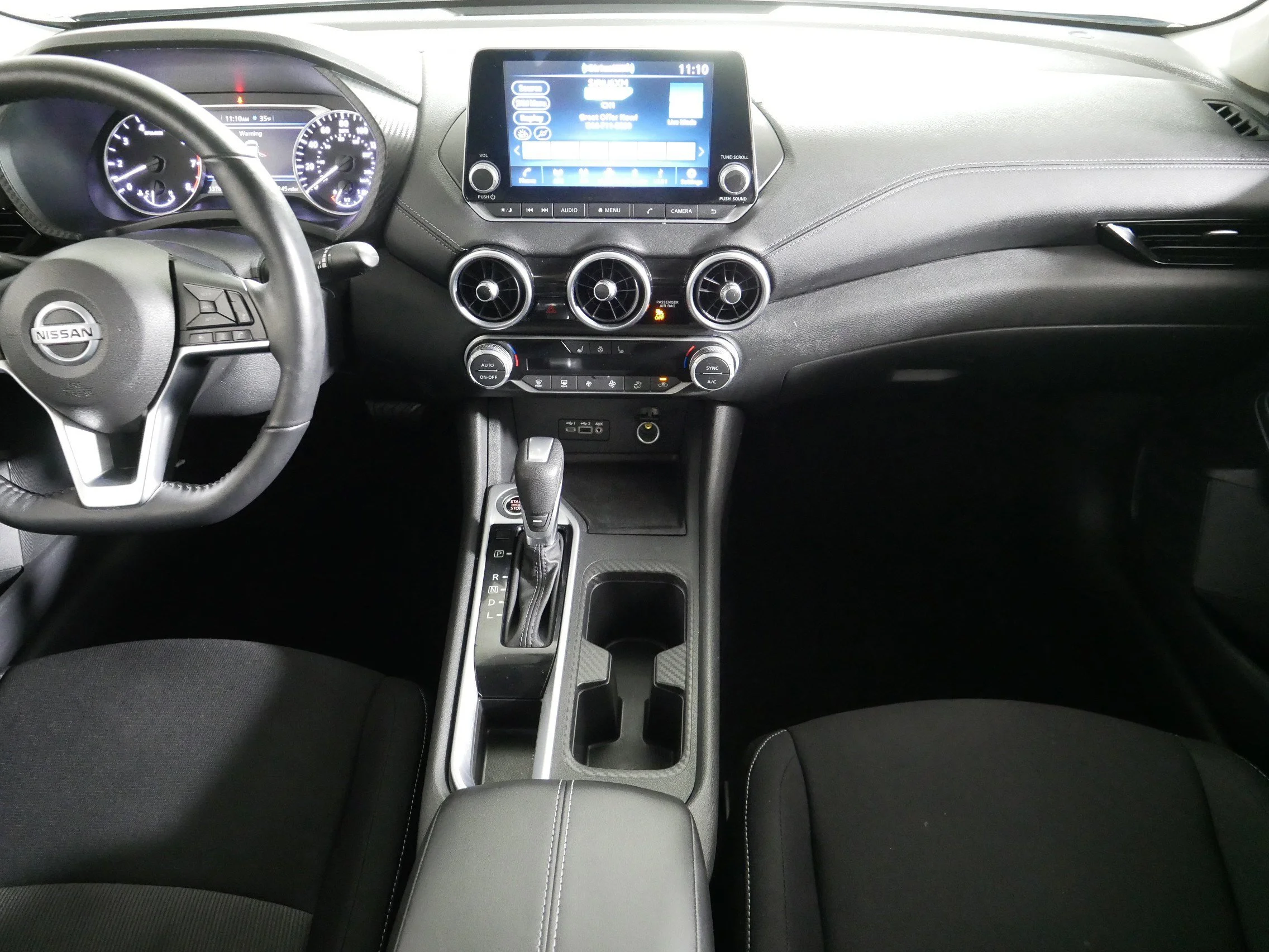 Used 2023 Super Black Nissan SV image 10