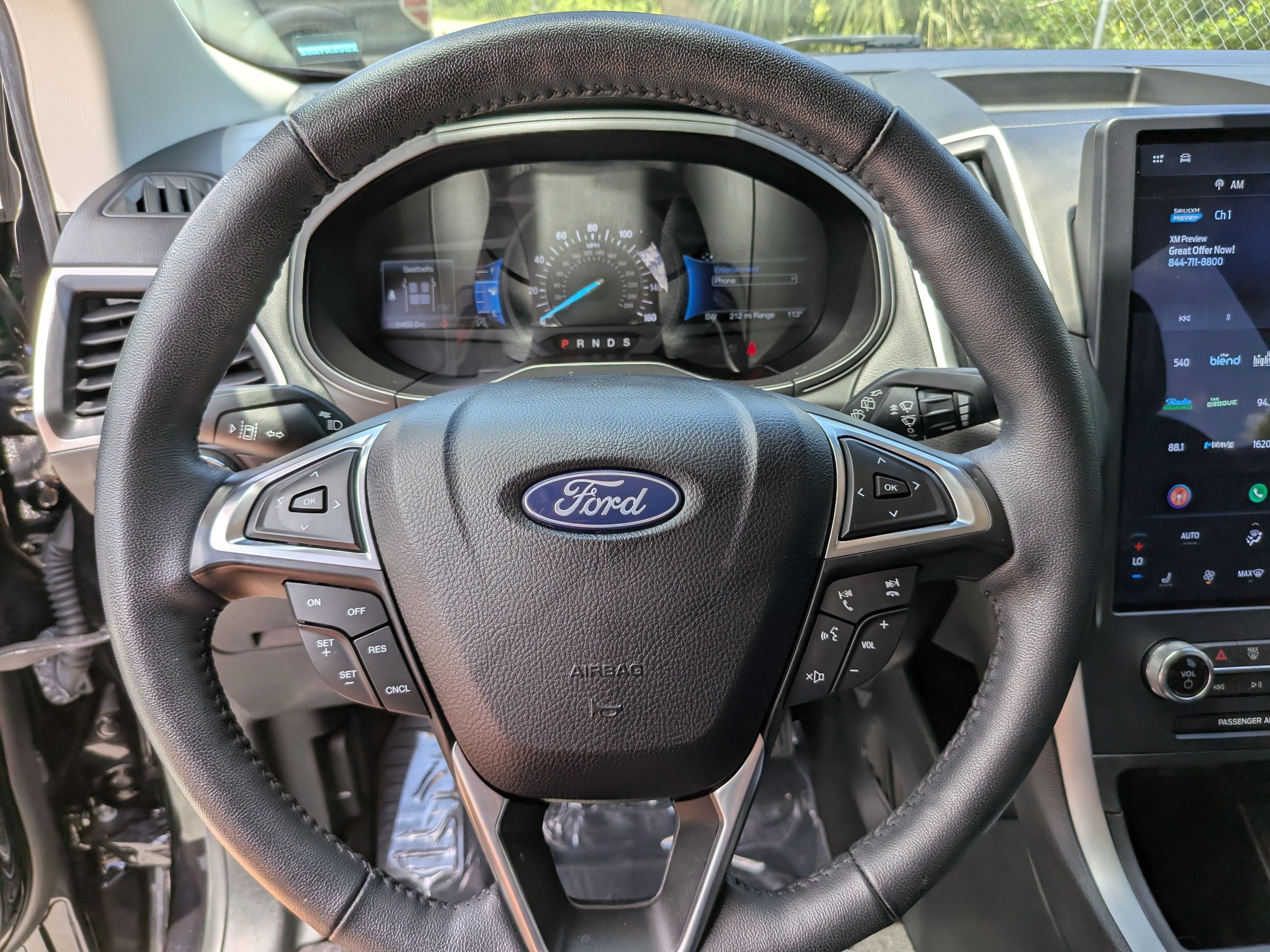 Used 2024 Agate Black Metallic Ford SEL image 33