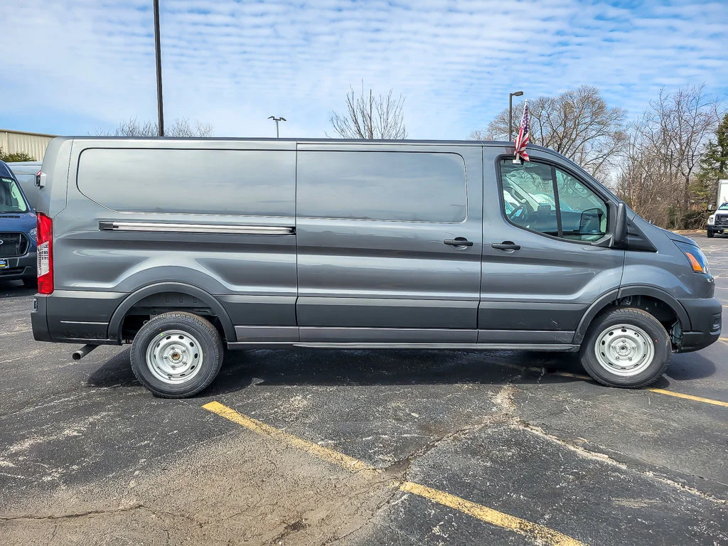 New 2026 Carbonized Gray Metallic Ford Cargo Van image 12