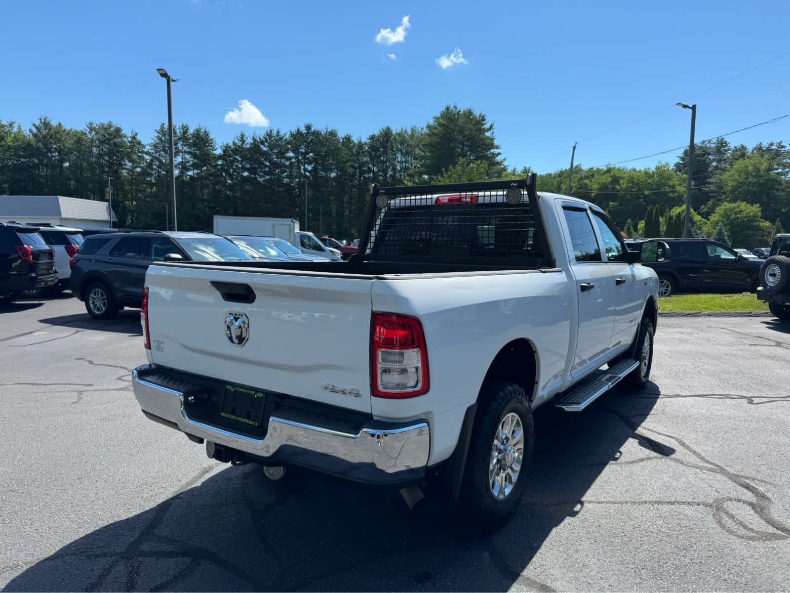 Used 2021 Bright White Clearcoat Ram Tradesman image 6