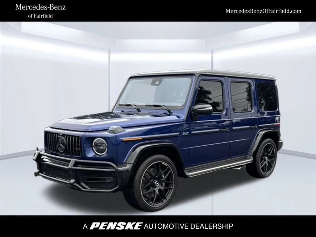 Certified Used 2021 Brilliant Blue Metallic Mercedes-Benz G 63 AMG® image 1
