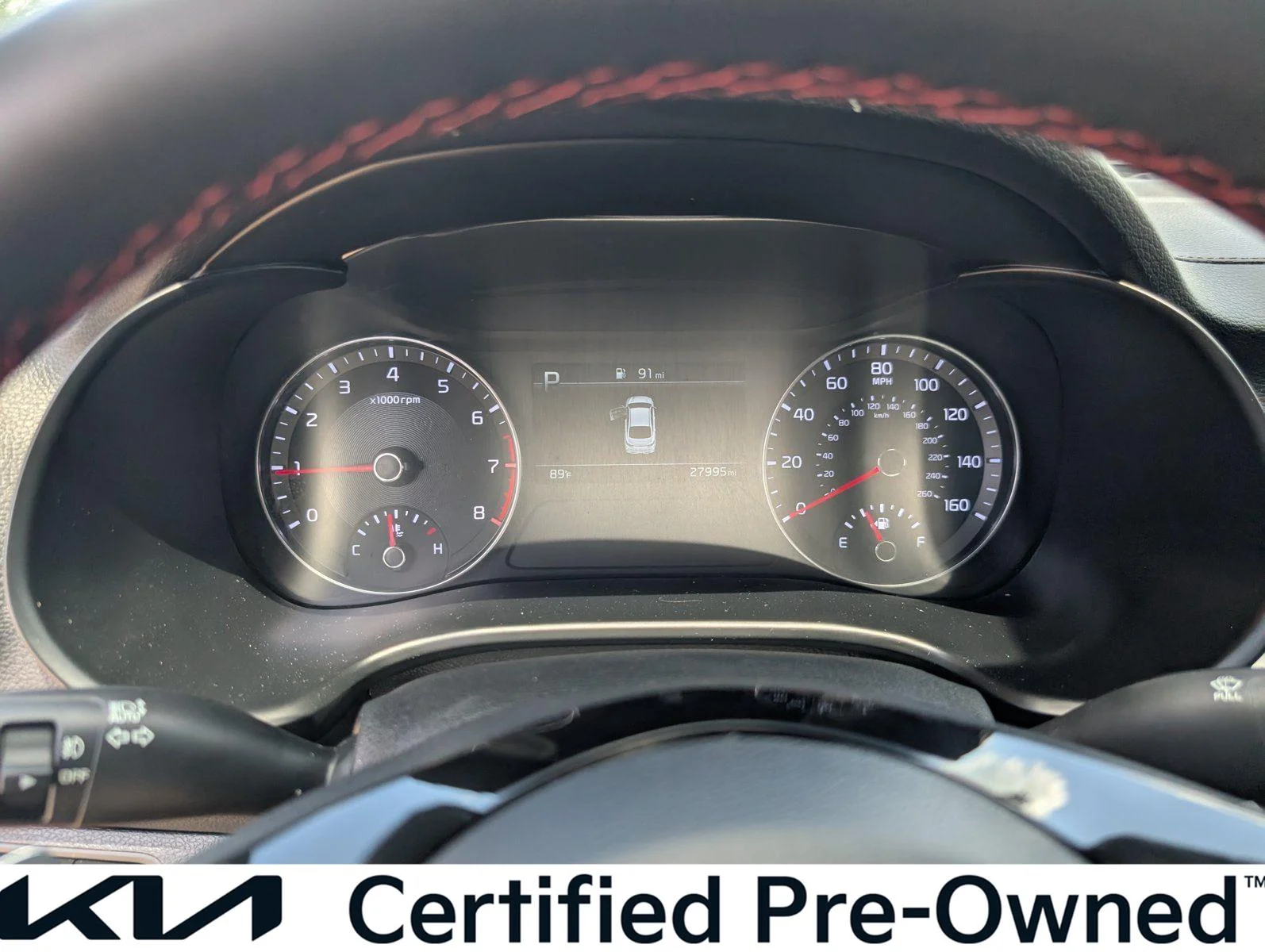 Used 2022 Currant Red Kia GT image 33