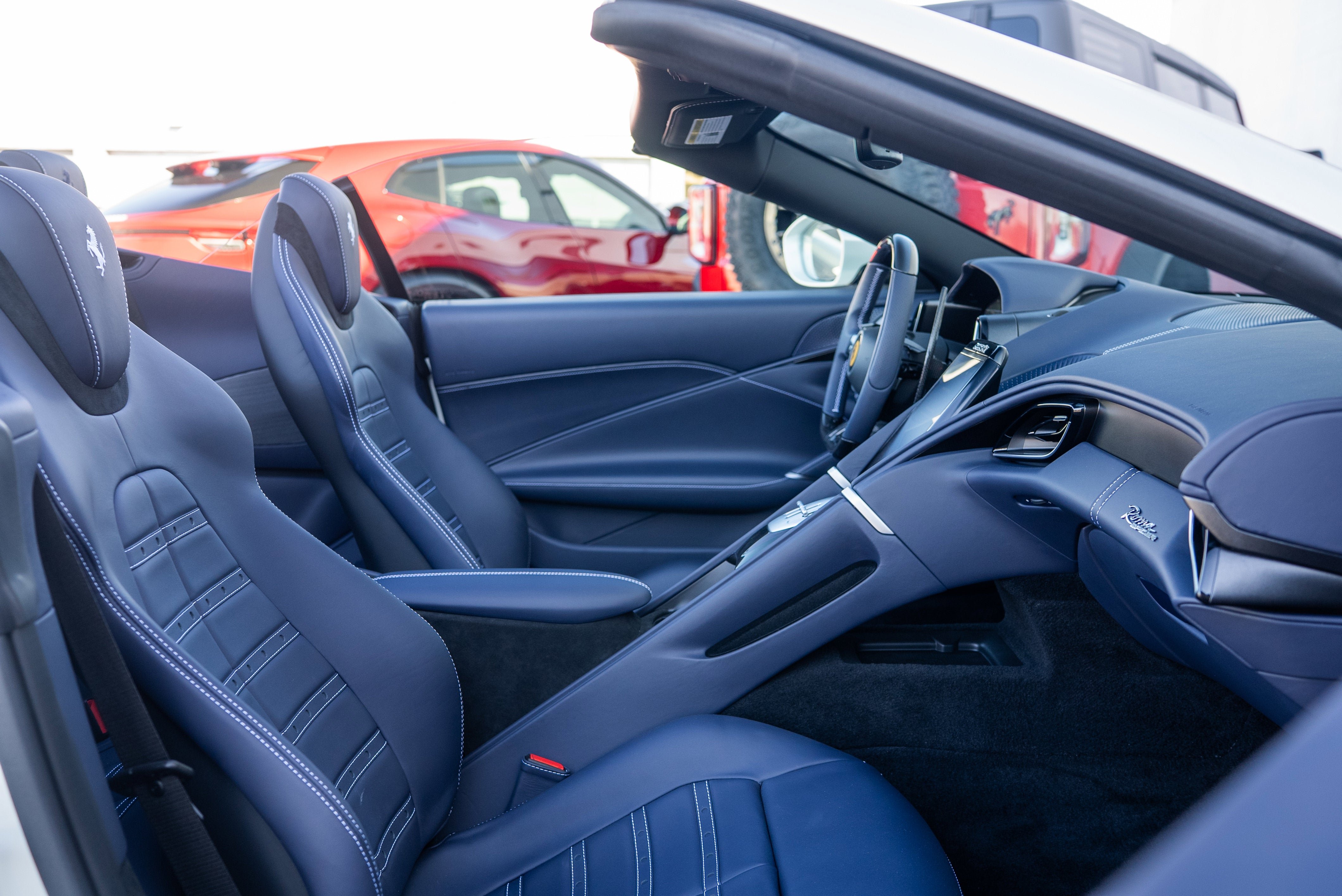 Certified Used 2025 Bianco Italia Ferrari Convertible image 22