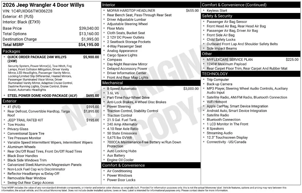 New 2026 41 Exterior Paint Jeep Willys image 7