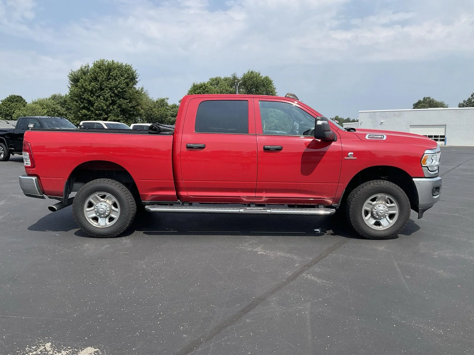 Used 2023 Flame Red Clearcoat Ram Tradesman image 5